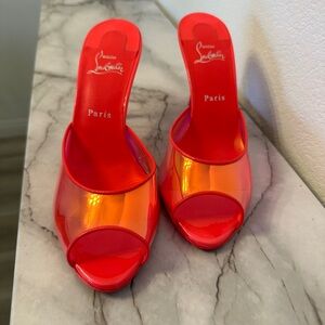 Christian Louboutin hot pink Heels 41